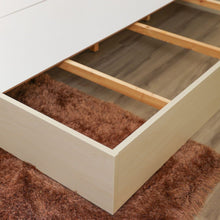 Maybell 180X200 King Bed Set - White Maple / Walnut | 810100100283