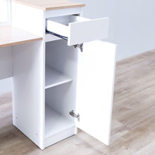 DANUBE | Martina 180x200 King Bed Set + Dresser and Stool - White/Sonoma Oak | 810100100392