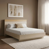 DANUBE | Bellano 180x200 King Bed With Headboard Storage Multicolor | 810100100923