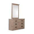 DANUBE | Raymond Dresser with Mirror - Summer Oak | 810100300123
