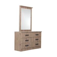 DANUBE | Raymond Dresser with Mirror - Summer Oak | 810100300123