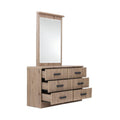 DANUBE | Raymond Dresser with Mirror - Summer Oak | 810100300123