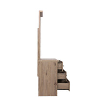 DANUBE | Raymond Dresser with Mirror - Summer Oak | 810100300123