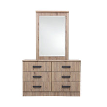 DANUBE | Raymond Dresser with Mirror - Summer Oak | 810100300123