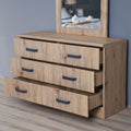 DANUBE | Raymond Dresser with Mirror - Summer Oak | 810100300123