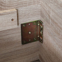 DANUBE | Gamorah 180X200 King Bed Set + Dresser And Stool - Sonoma Oak | 810101700097