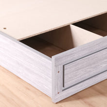 DANUBE | Torino 180x200 King Bed Set + Dresser with Mirror - Grey Oak/Silver Line | 810101700098