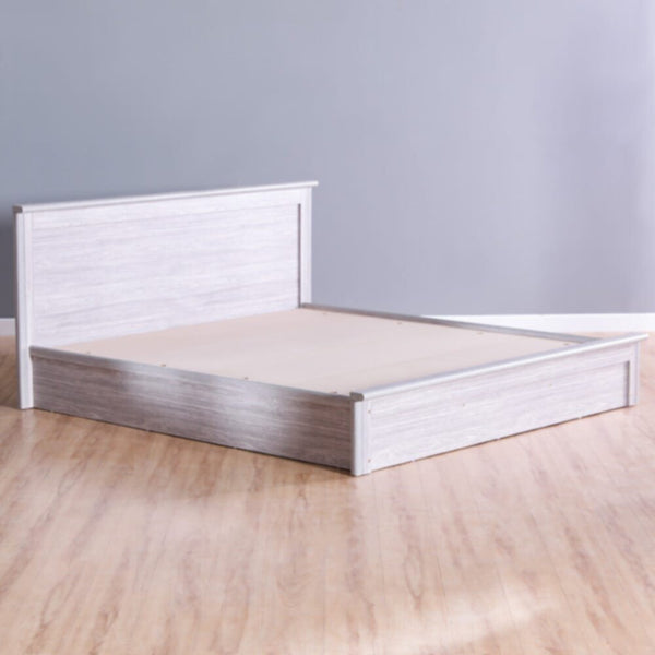 DANUBE | Raymond 180X200 King Bed - Grey Oak | 810101700823