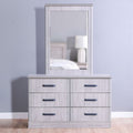 DANUBE | Raymond Dresser with Mirror - Grey Oak | 810101700825