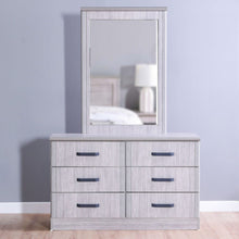 DANUBE | Raymond Dresser with Mirror - Grey Oak | 810101700825