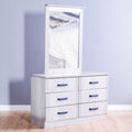 DANUBE | Raymond Dresser with Mirror - Grey Oak | 810101700825