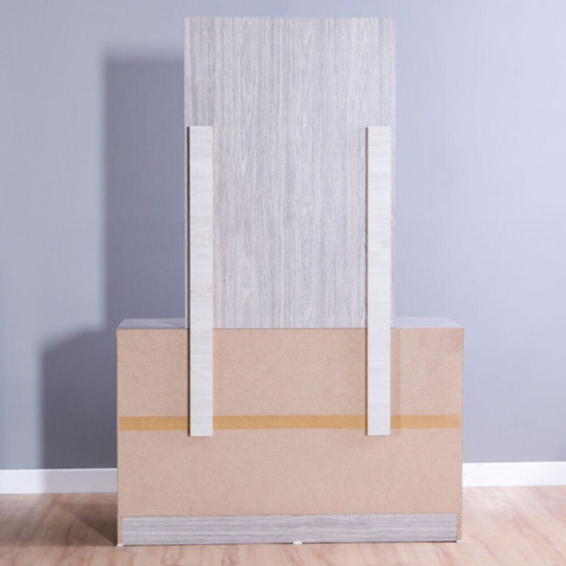 DANUBE | Raymond Dresser with Mirror - Grey Oak | 810101700825