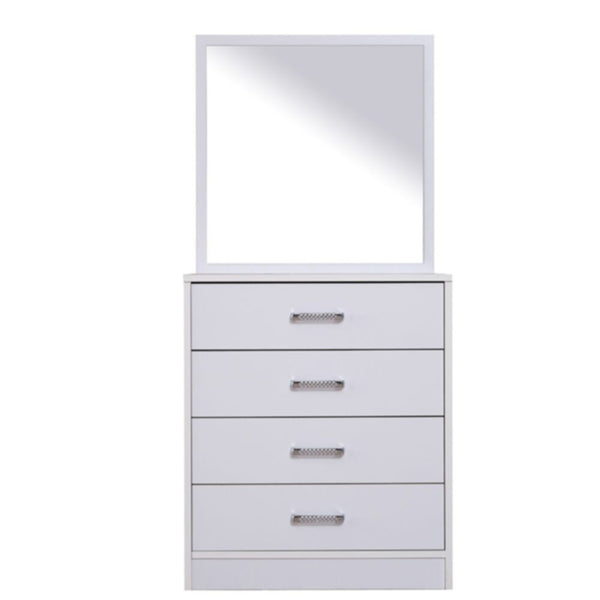 Astoria Dresser With Mirror - White | 810101800024