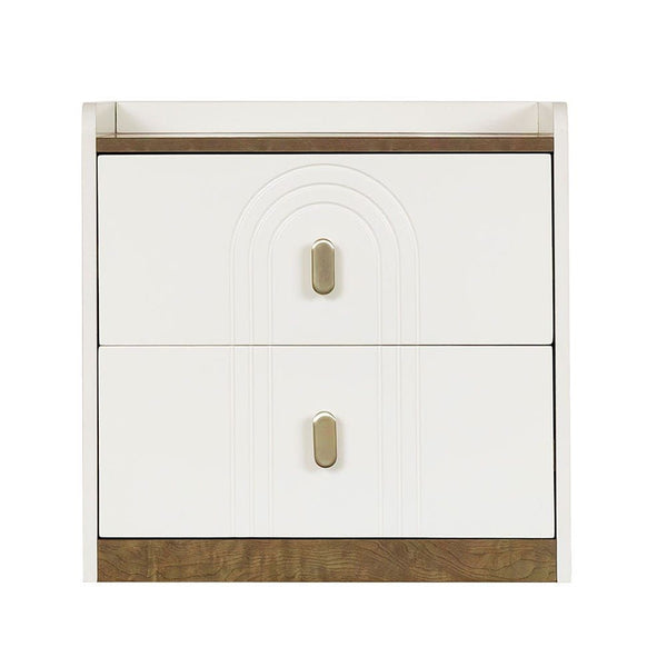 DANUBE | Eliza Night Stand Matte White Oak | 810101800042