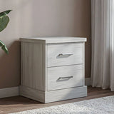 DANUBE | Zirco 2-Drawer Night Stand White | 810101800161