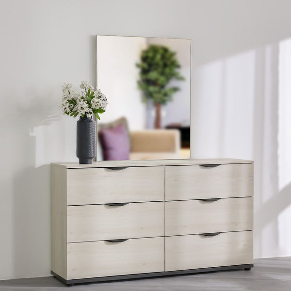DANUBE | Pletora Dresser With Mirror Grey Oak | 810101800369