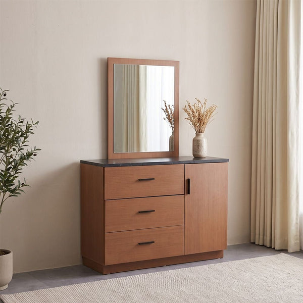 DANUBE | Pera Dresser with Mirror Multicolor | 810101800536