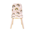 DANUBE | Bentwood Kids Chair - Rainbow Pattern / Pink | 810200700053