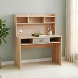 DANUBE | Bella Study Desk with Hutch Multi Color | 810200700223