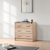 DANUBE | Supreme 3 Drawer Young Dresser French Sonoma Oak | 810201500018