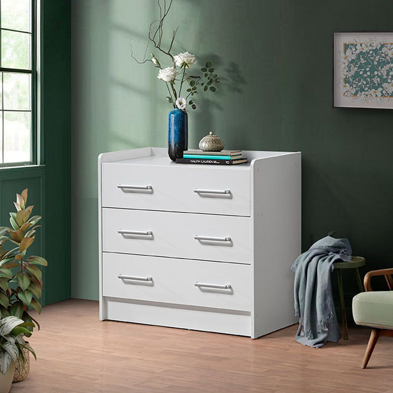 DANUBE | Supreme 3 Drawer Young Dresser White | 810201500019