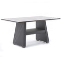 DANUBE | Parson Wooden 1+6 Dining Set Cappuccino | 810300100053
