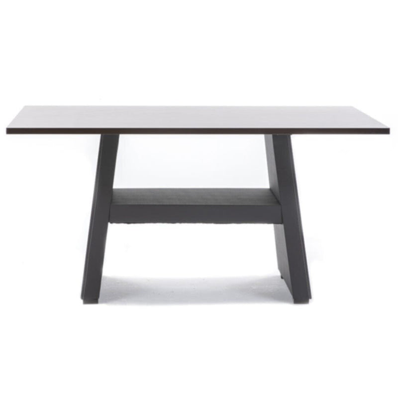 DANUBE | Parson Wooden 1+6 Dining Set Cappuccino | 810300100053
