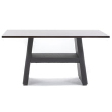 DANUBE | Parson Wooden 1+6 Dining Set Cappuccino | 810300100053