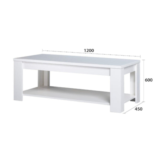 DANUBE | Heather Coffee Table - White | 810300100169