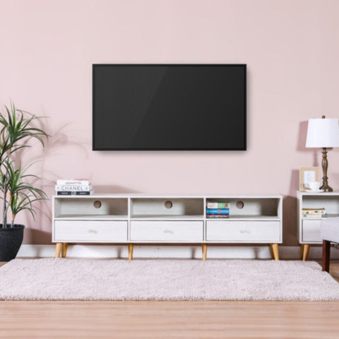DANUBE | Patterson TV Unit - Light Oak- Upto 60 Inch | 810300300242