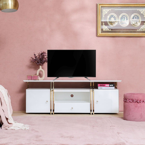 DANUBE | Tunesia TV Unit for TVs upto 65" with Storage | 810300300251