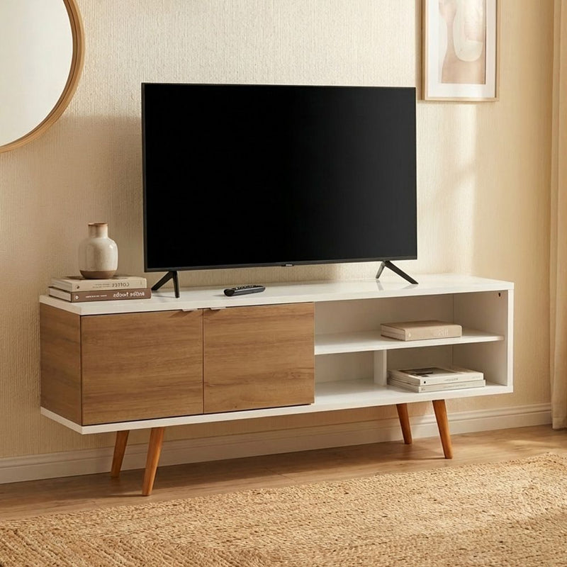 DANUBE | Wynn TV Unit with 2 Doors Up to 60