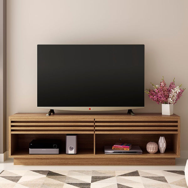 DANUBE | Easton TV Unit with 2 Drawers Up to 60" Brown | 810300300333