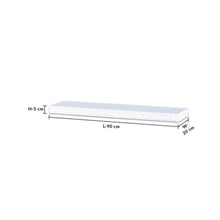 DANUBE | Elizabeth Floating Wall Shelf - 90x20x5 cm - White | 810300400059