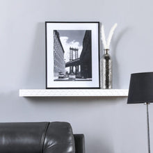 DANUBE | Elizabeth Floating Wall Shelf - 90x20x5 cm - White | 810300400059