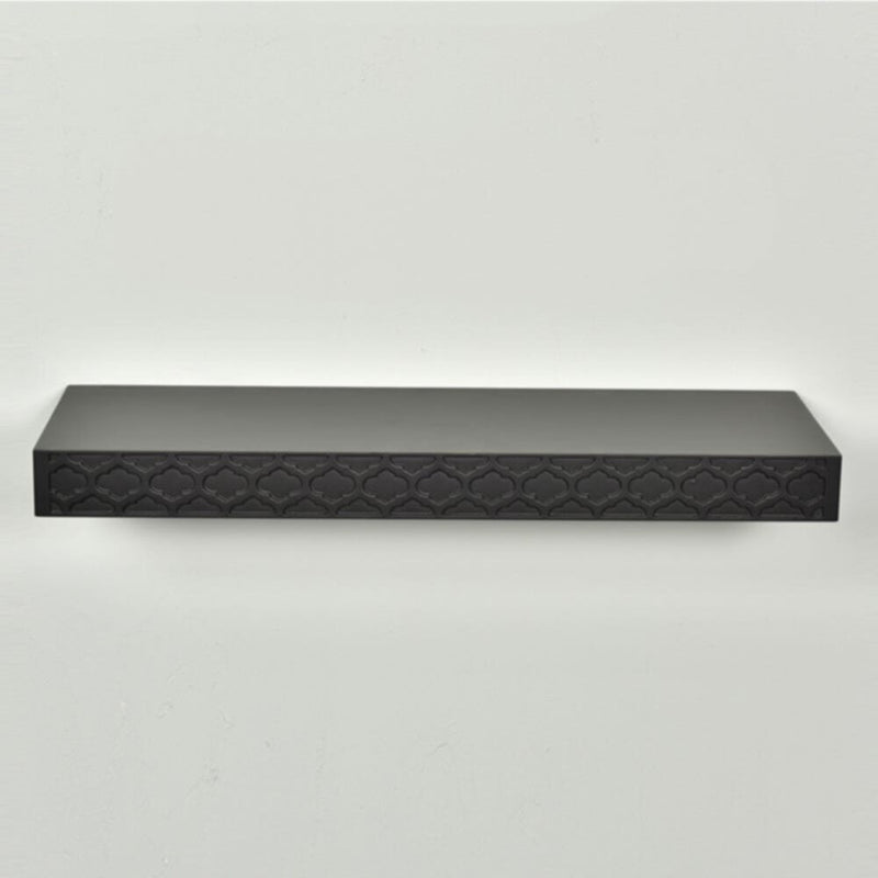 DANUBE | Elizabeth Floating Wall Shelf - 90x20x5 cm - Black | 810300400062