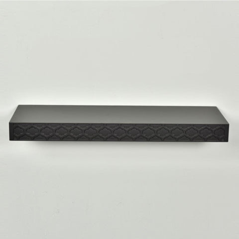 DANUBE | Elizabeth Floating Wall Shelf - 90x20x5 cm - Black | 810300400062