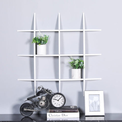 DANUBE | Lexington Globe Wall Shelf - 75x75x10 cm - White | 810300400083