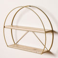 DANUBE | Fidel Wall Shelf F - Golden | 810300400099