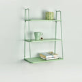 DANUBE | 3 Tier Ladder Wall Shelf - Green | 810300400100