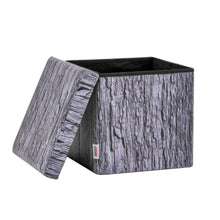 DANUBE | Cassy 38X38X37.5 Folding Storage Ottoman - Barut | 810301800081