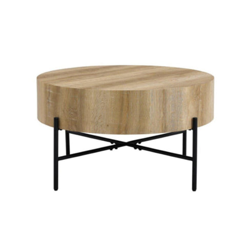 Wallace Coffee Table - Oak / Black | 810302600185