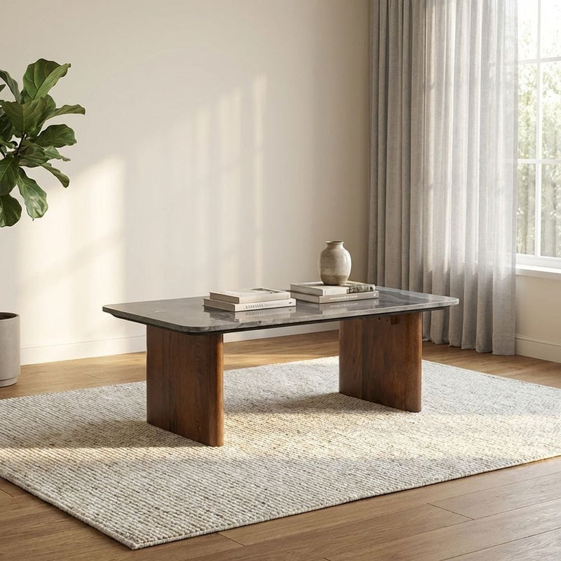 DANUBE | York Marble Top Coffee Table Multicolor | 810302600839