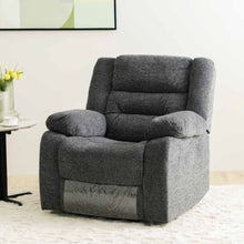 DANUBE | Allende 1 Seater Fabric Motion Recliner - Smoke Grey | 810302800068
