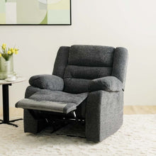 DANUBE | Allende 1 Seater Fabric Motion Recliner - Smoke Grey | 810302800068