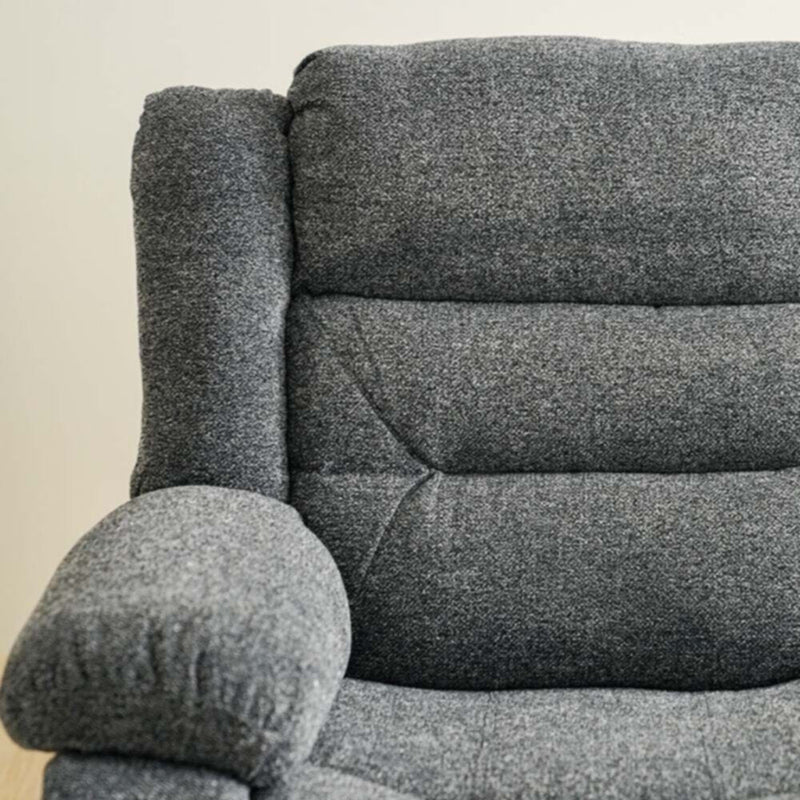 DANUBE | Allende 1 Seater Fabric Motion Recliner - Smoke Grey | 810302800068