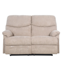 DANUBE | Baltimore 2 Seater Fabric Motion Recliner - Camel | 810302800070