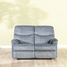 DANUBE | Baltimore 2 Seater Fabric Motion Recliner - Navy | 810302800072