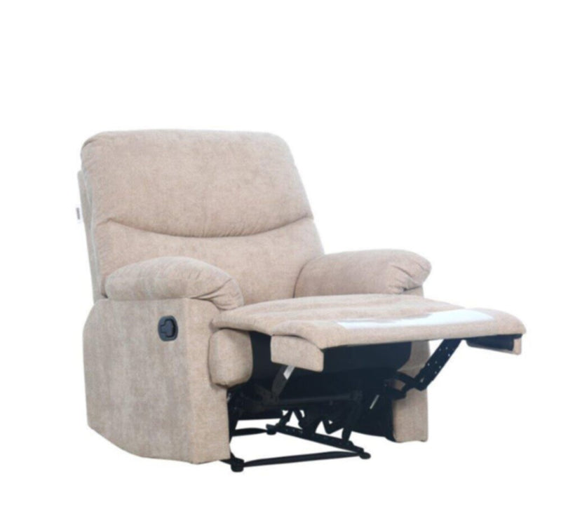 DANUBE | Baltimore 1 Seater Fabric Motion Recliner - Camel | 810302800074