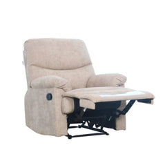 DANUBE | Baltimore 1 Seater Fabric Motion Recliner - Camel | 810302800074